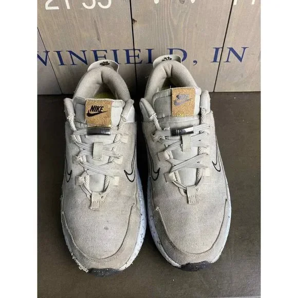 Nike Crater Remixa Shoes Grey Fog Black Chambray Blue DC6916-001 Mens 7.5 - Picture 2 of 6